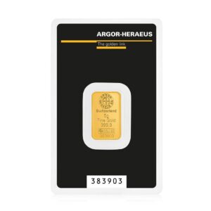 argor-heraeus 5g g Au Minted Classic 999.9 investiciono zlato