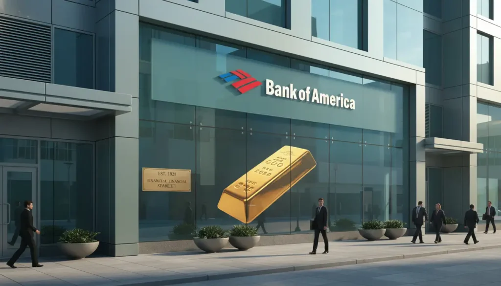 Bank of America: Zati&scaron;je pred buru na trži&scaron;tu zlata?