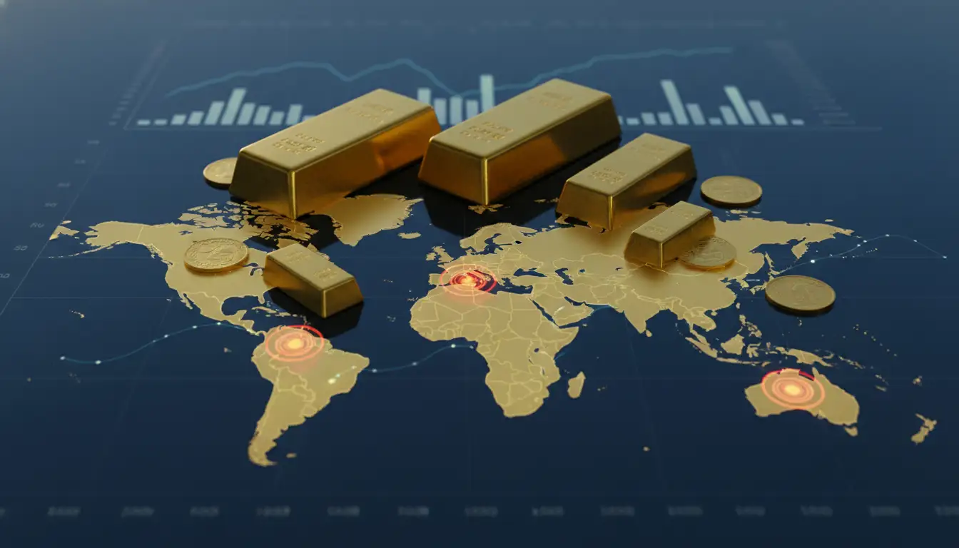 Globalni potresi i zlato: Da li nas čeka 5.000 dolara po unci u 2026. godini?