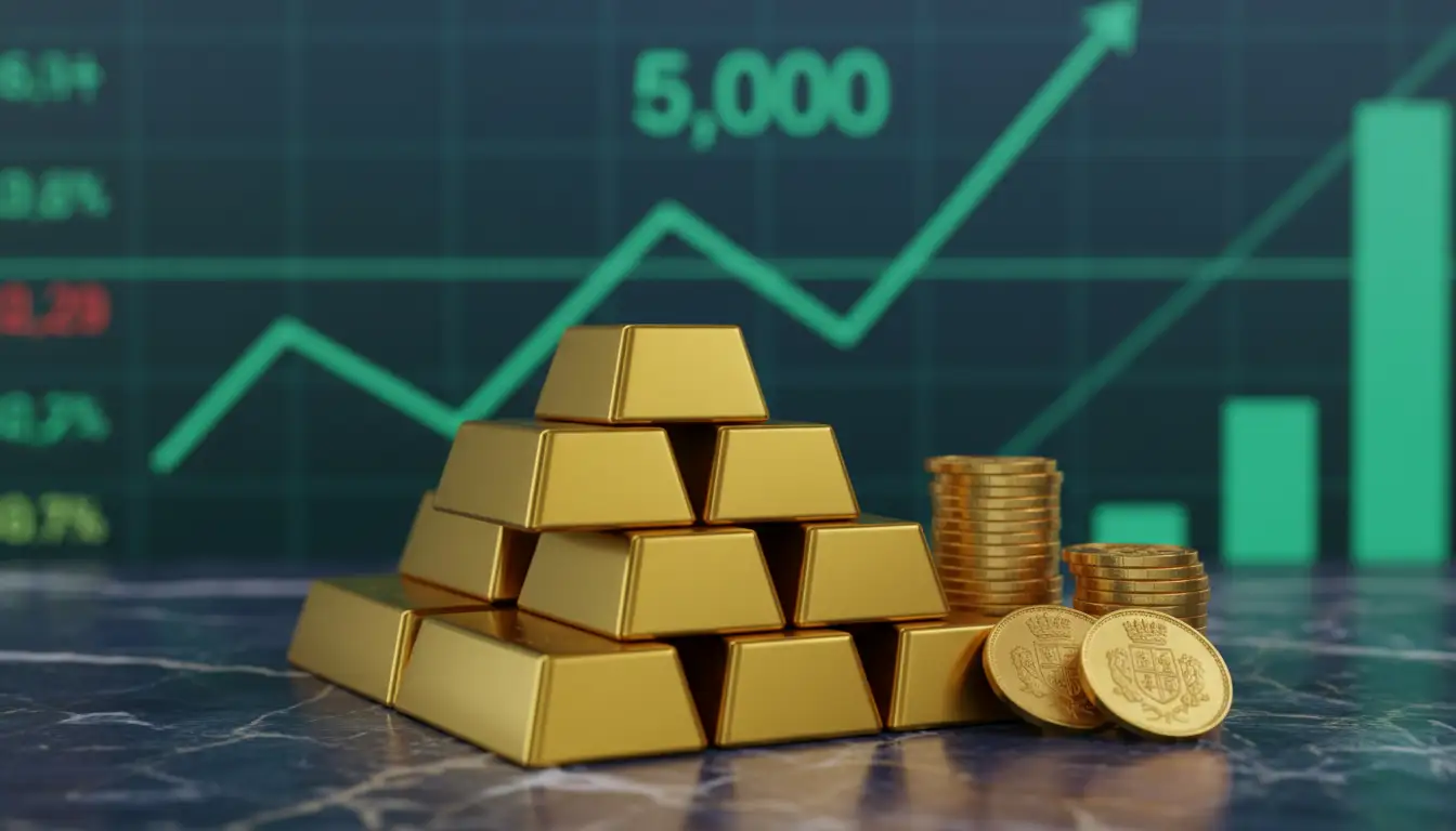 Potražnja centralnih banaka gura zlato ka novim rekordima: Prognoze od 5.000 dolara u 2026. godini