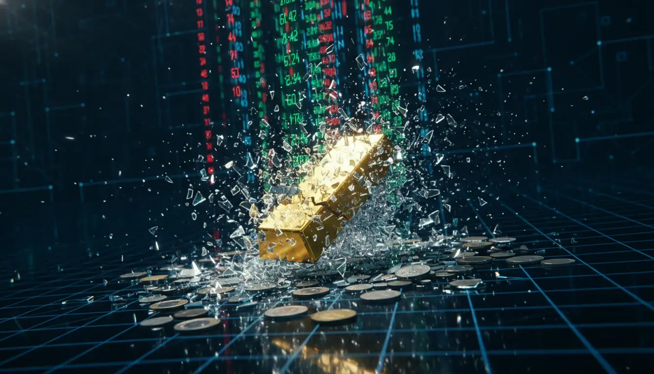 Potres na tržištu plemenitih metala: Zlato izgubilo 3,4 biliona dolara vrednosti u jednom danu