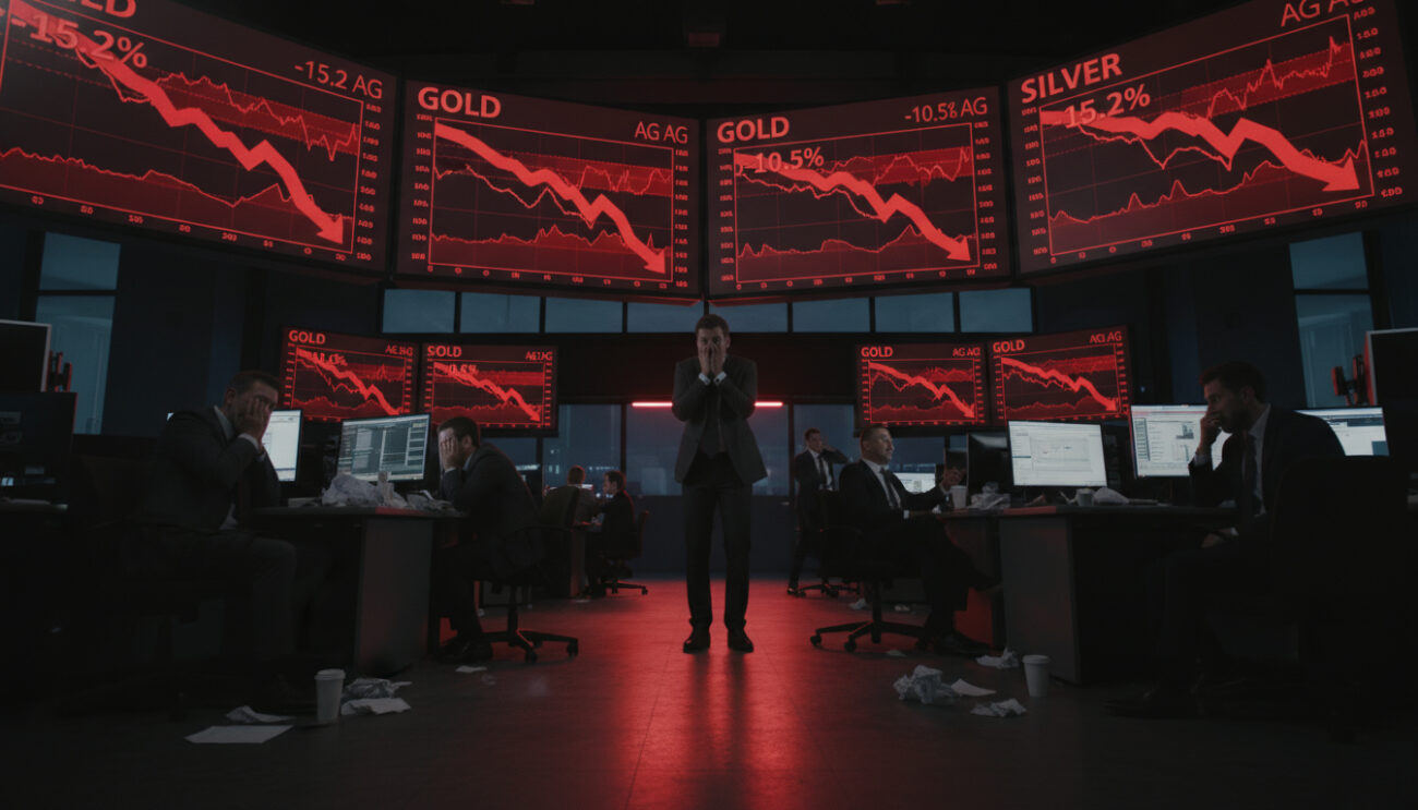 Oštar pad cena zlata i srebra: tržišta plemenitih metala pod pritiskom jačeg dolara