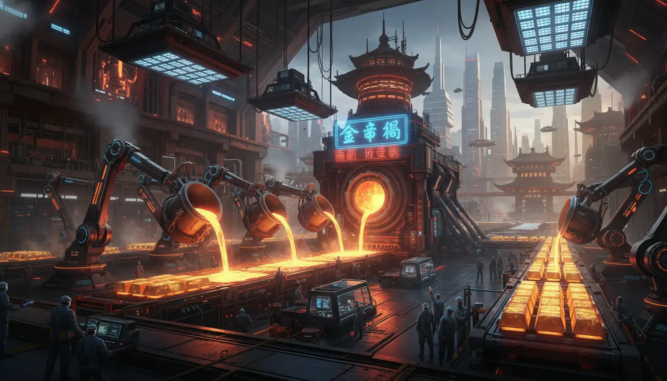 Kineski zlatni štit: Peking pokreće agresivnu strategiju za dominaciju na tržištu plemenitih metala