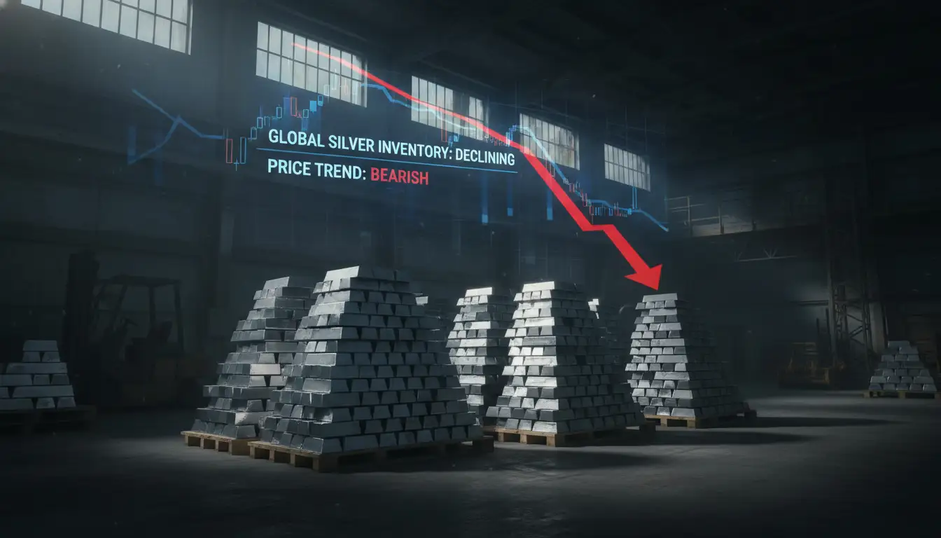 Srebro se Stabilizuje, ali Kina Suočava sa Krizom Snabdevanja