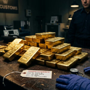 Osujećen šverc investicionog zlata na Batrovcima: Zaplenjeno 11 poluga vrednih 40.000 evra