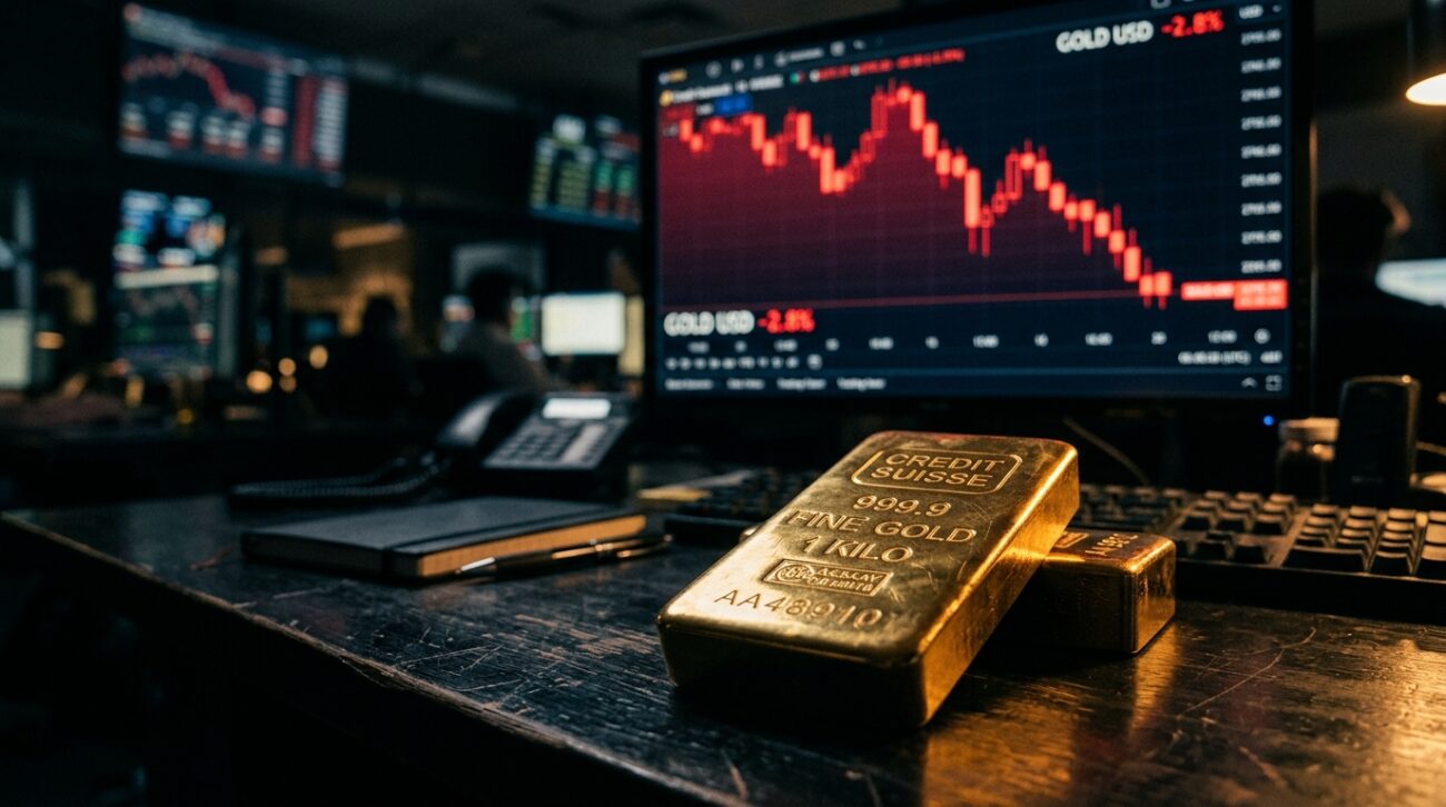 Zlato palo ispod 5.100 dolara: Vrući PPI podaci ugasili reli plemenitih metala