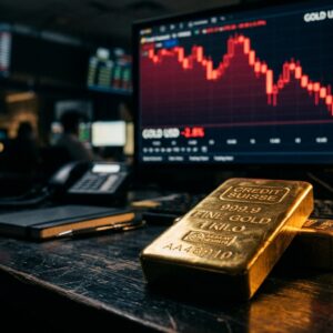 Zlato palo ispod 5.100 dolara: Vrući PPI podaci ugasili reli plemenitih metala