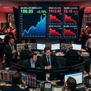 Dolar srušio plemenite metale uprkos alarmantnom padu BDP-a SAD