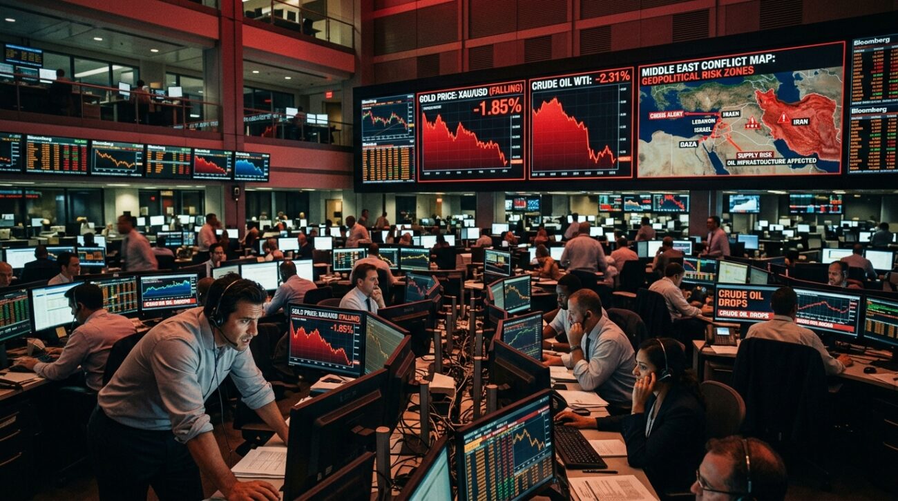 Zlato i srebro pod pritiskom: Rat u Iranu trese tržišta, nafta pada, akcije rastu