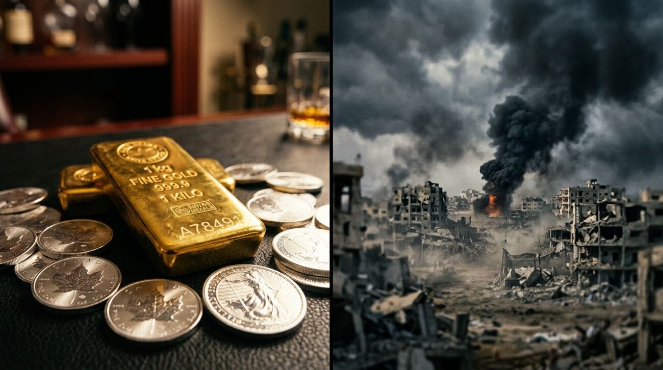 Zlato i srebro doživljavaju istorijski bum uprkos ratnom haosu na Bliskom istoku