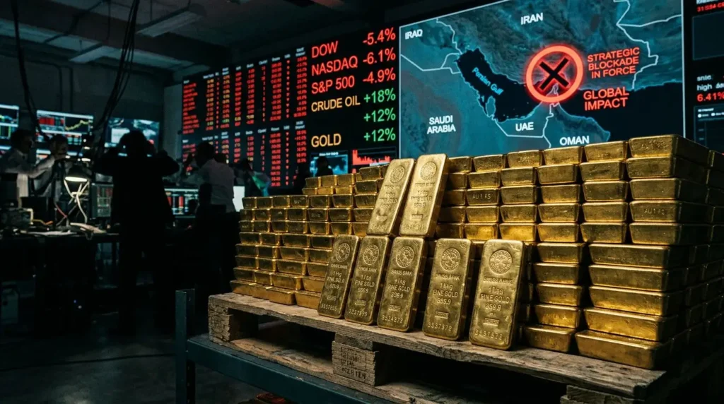 Zlato probija $5,400: Geopolitički haos i blokada Hormuza