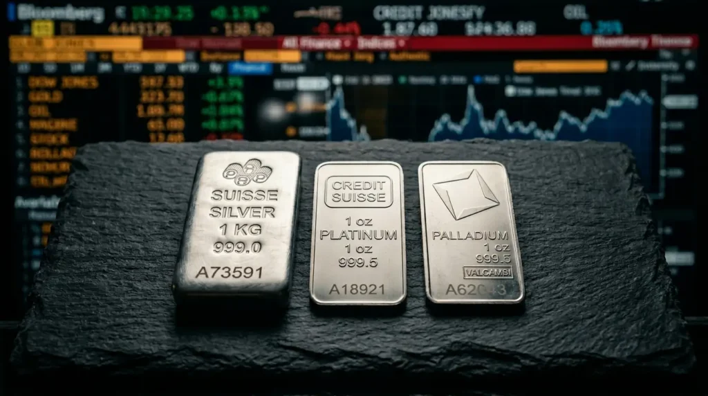 Srebro, platina, paladijum: Tri plemenita metala koja sve vi&scaron;e privlace paznju investitora