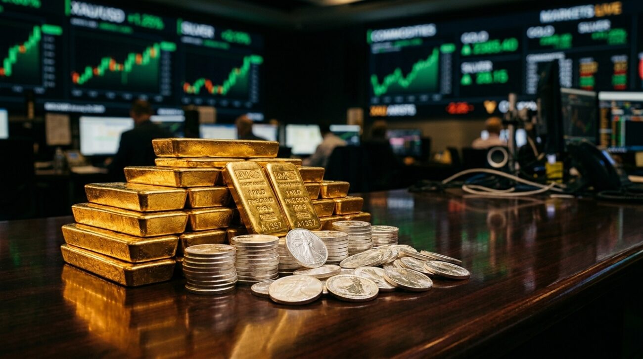 Zlato skočilo na 4.800 dolara, srebro poraslo 7% — primirje SAD i Irana preokrenulo tržišta plemenitih metala