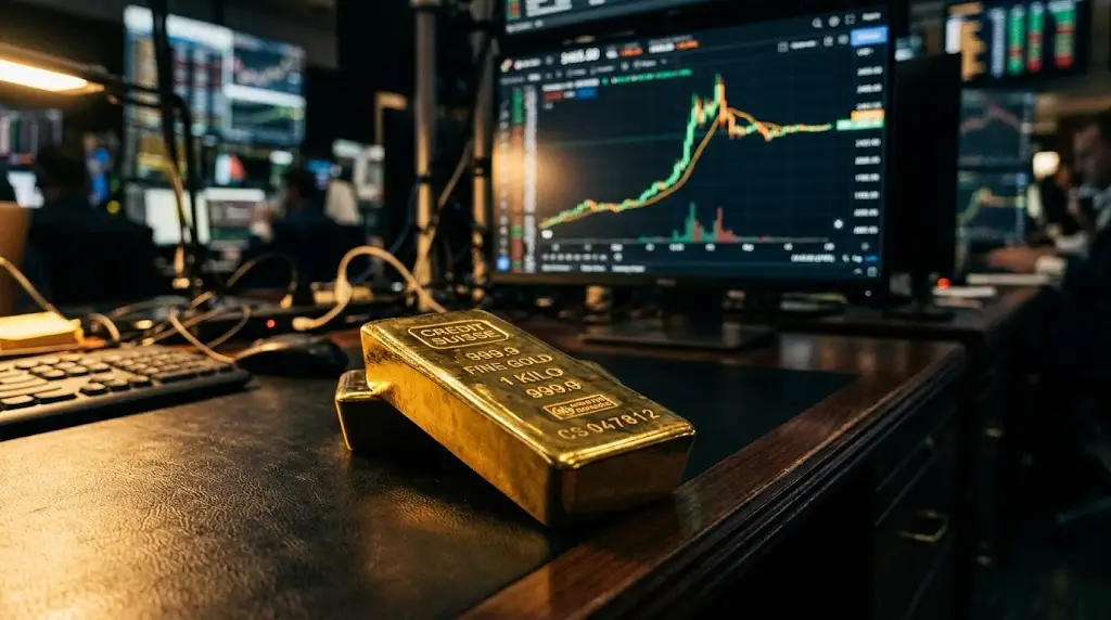 Zlato na 18% rastu, ali tri skrivena signala upozoravaju na preokret