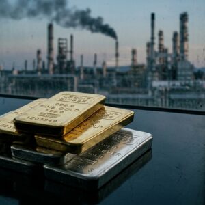 Zlato i srebro pod pritiskom: Rast cene nafte gura inflaciju gore, a plemenite metale dole