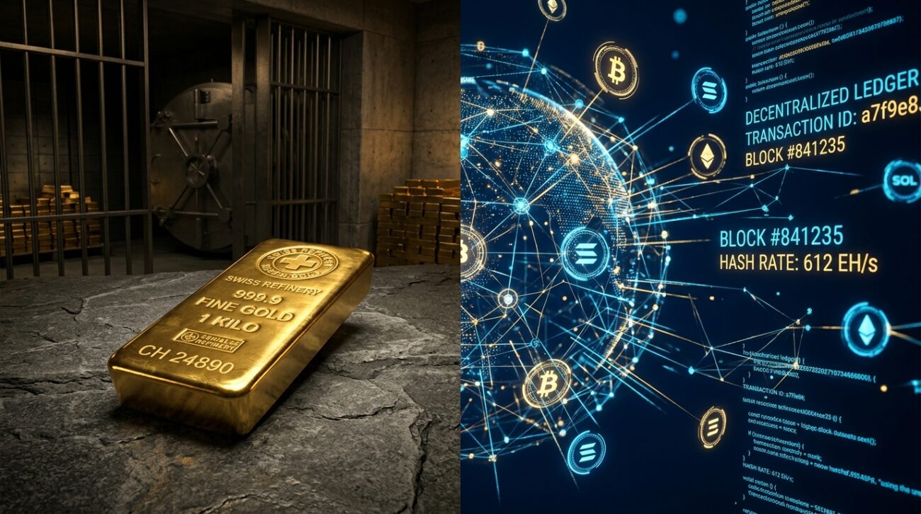 Digitalno zlato vs. fizičko zlato: Šta je Tether Gold i da li može da zameni poluge u sefu?