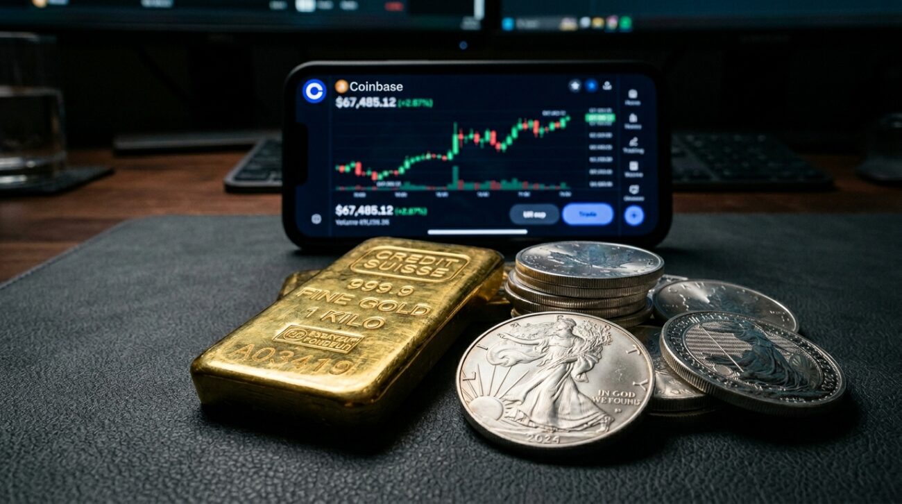 Coinbase uveo prvu svetsku 24/7 berzu zlata i srebra: Kraj ograničenih tržišnih sati