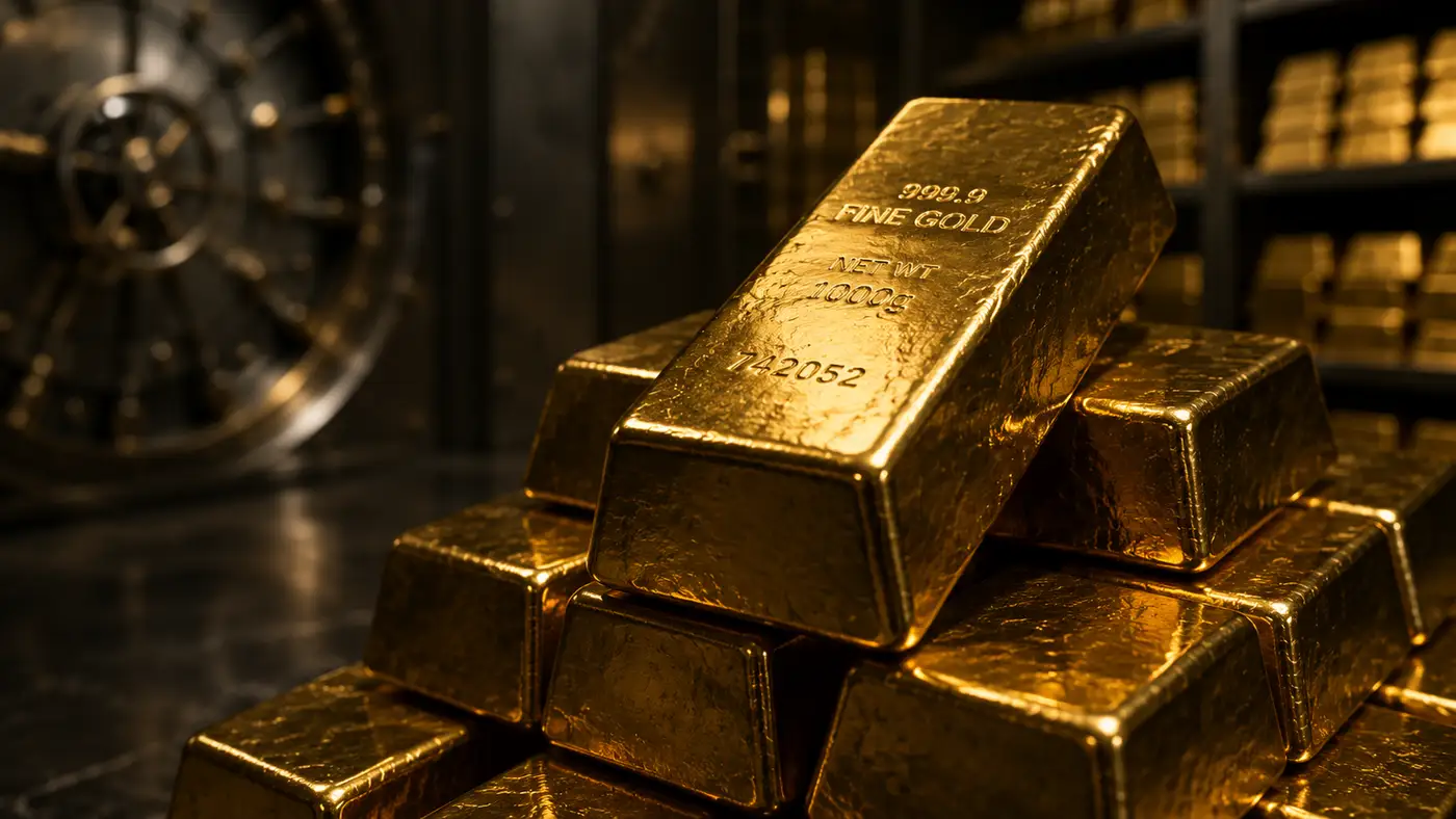 Zlato klizi naviše: Američki dolar pod pritiskom, Fed i iranske tenzije ograničavaju rast