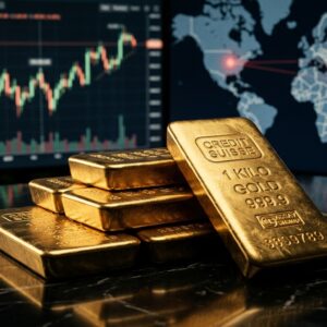Cena zlata stabilizovana iznad 4.300 dolara: Geopolitički rizici prete oporavku dok Fed usporava sa kamatama