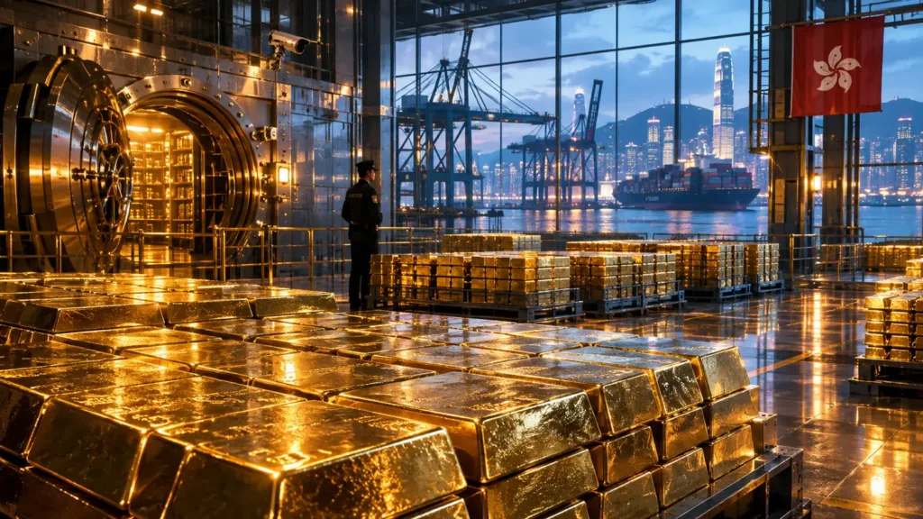 Rusko zlato masovno teče kroz Hong Kong: Sankcije trajno preusmerile globalnu trgovinu plemenitim metalima