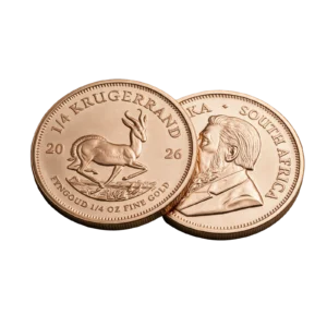 Krugerrand 1/4 oz &mdash; avers i revers