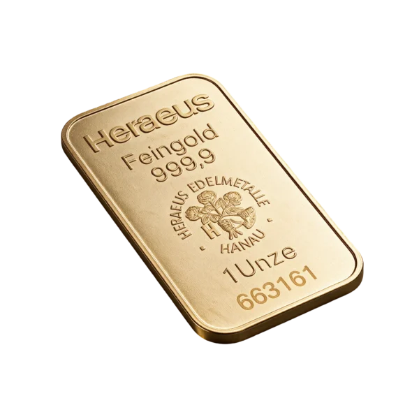 Zlatna poluga 1 oz Heraeus