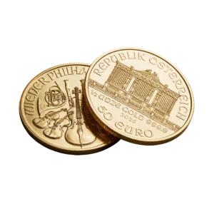 Bečka filharmonija 1/2 oz &mdash; avers i revers