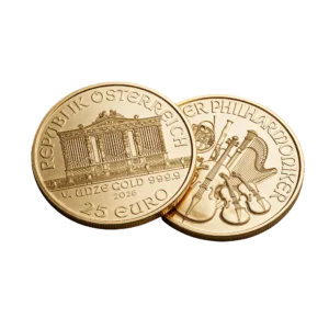 Bečka filharmonija 1/4 oz &mdash; avers i revers