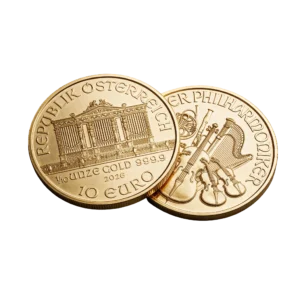 Bečka filharmonija 1/10 oz &mdash; avers i revers